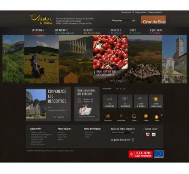 Le nouveau site Grand Site Millau-Roquefort-Silvanes-Larzac Templier