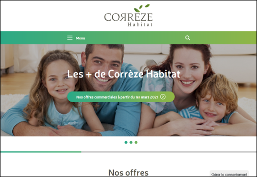 Correze habitat