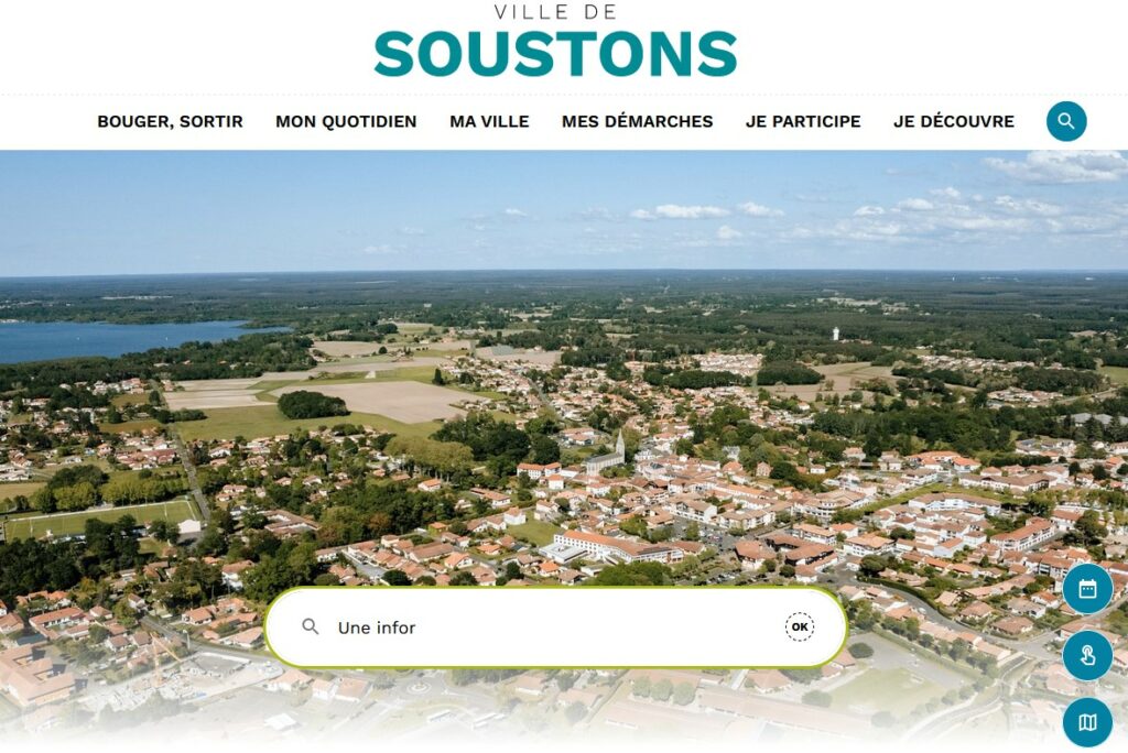 Ville de Soustons Point Comm